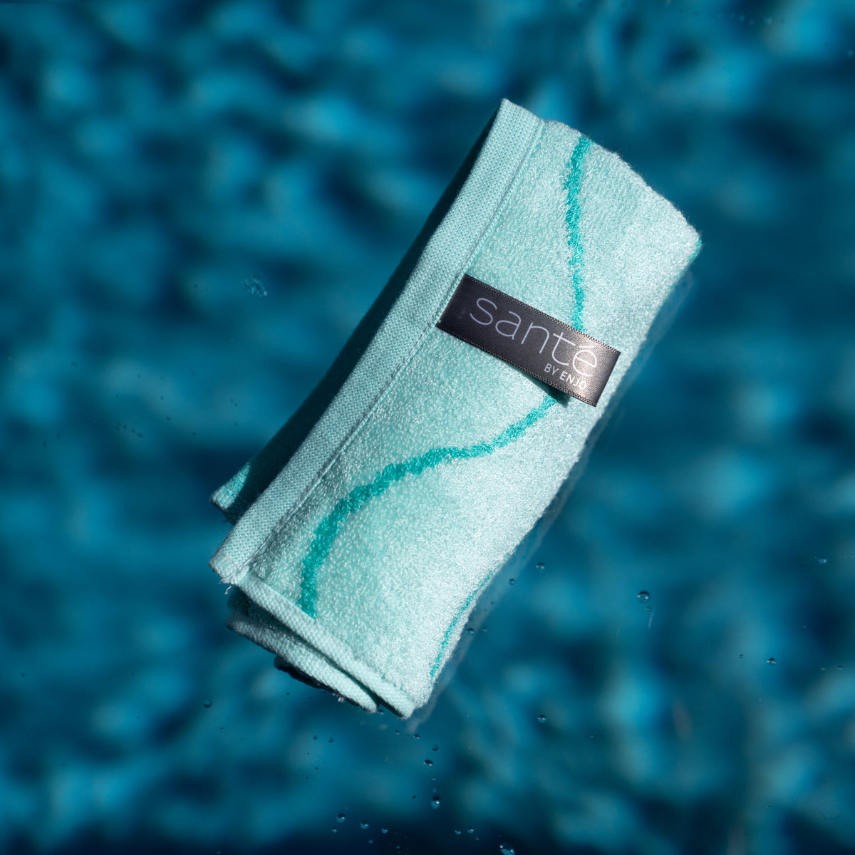 Bamboo Face Towel - Aqua