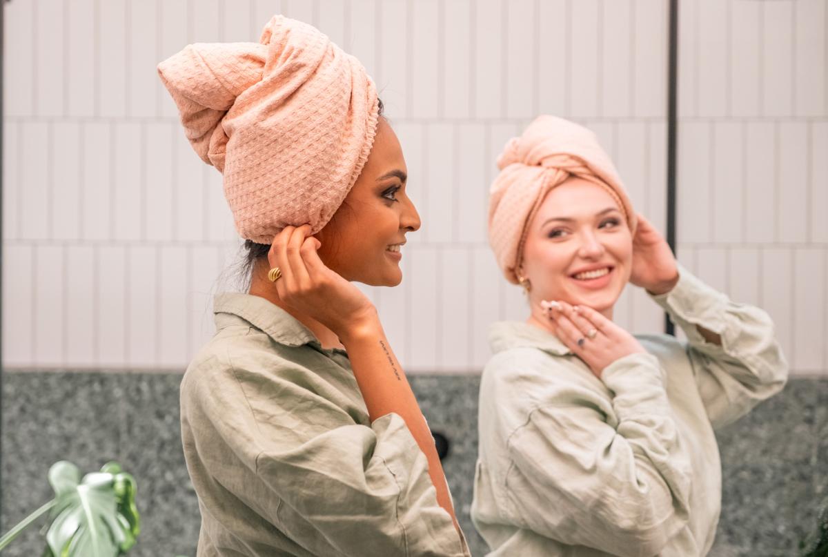 How to tie the Hair Wrap